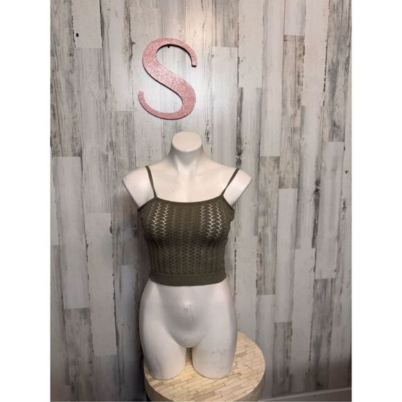 Active USA green blouse size small - Picture 1 of 6